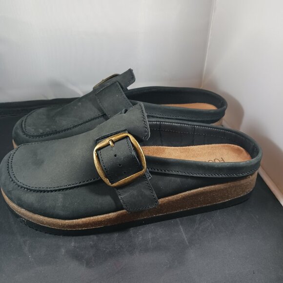 White Mountain Bueno Leather Footbeds Clog size 11M - Picture 4 of 10